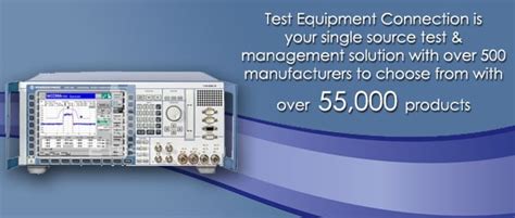 test equipment connection|refurbished test equipment.